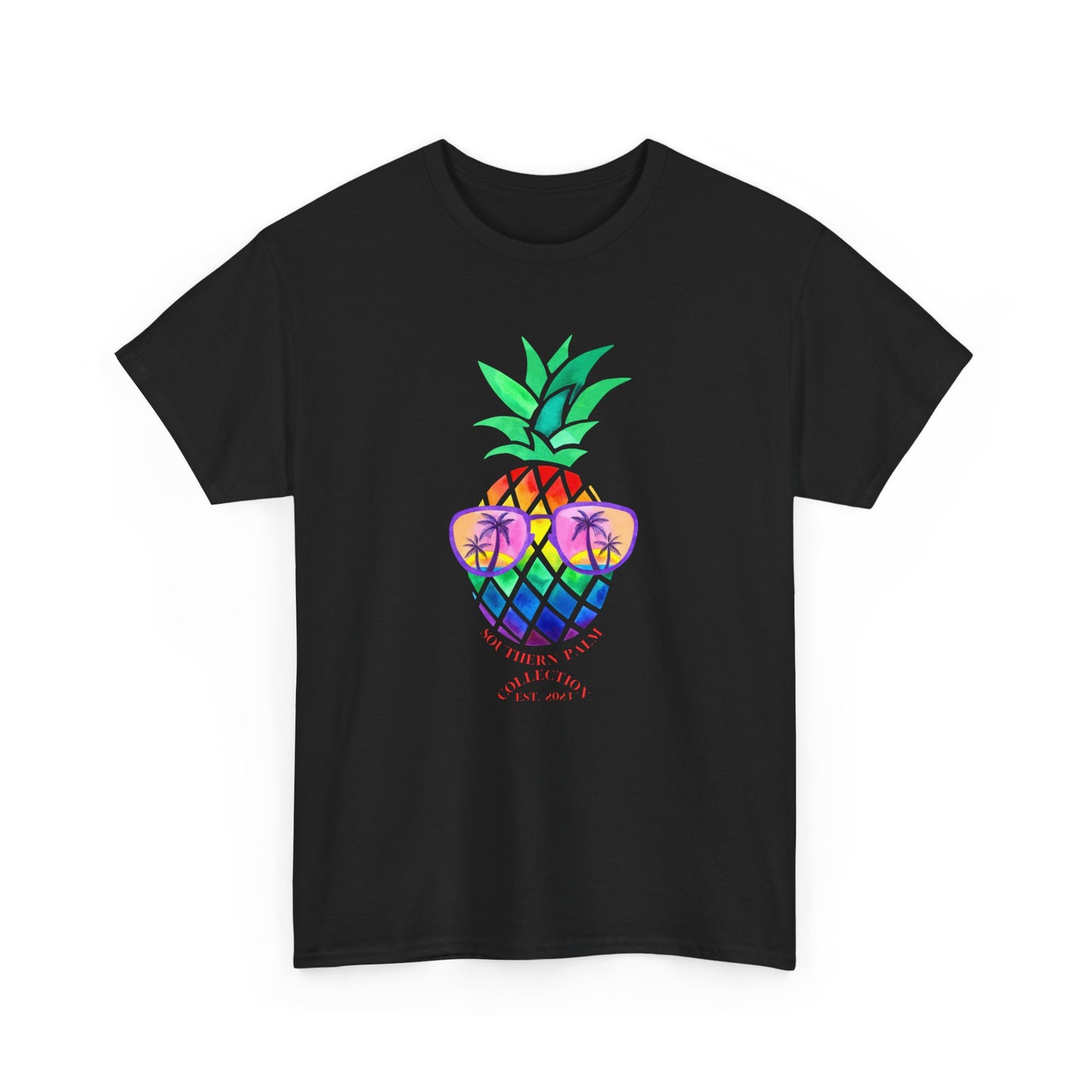 Pineapple head is Beach Ready, Unisex Heavy Cotton Tee