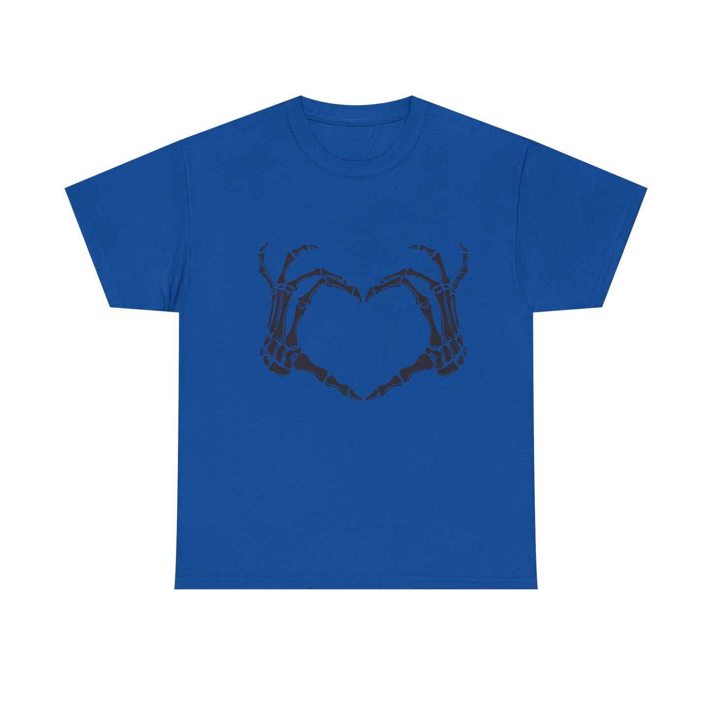 I heart you, Skeleton, Halloween Heavy Cotton Tee