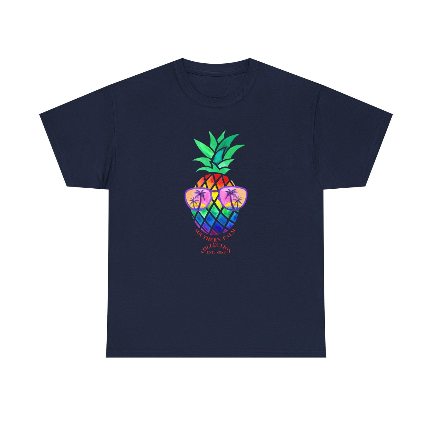 Pineapple head is Beach Ready, Unisex Heavy Cotton Tee