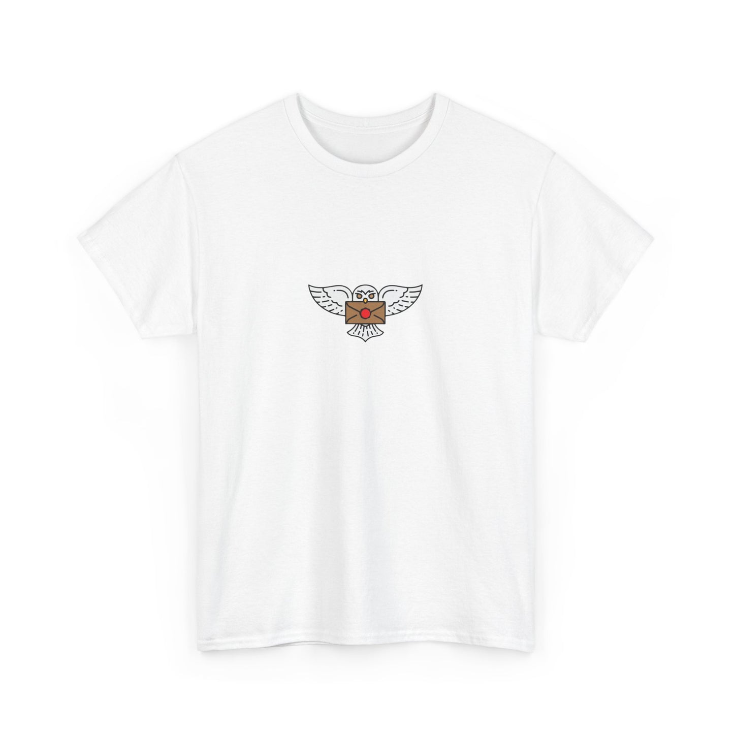 Wizard Academy inspired owl t-shirt, Unisex Heavy Cotton Tee