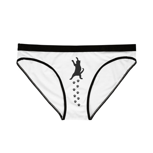 Cat-Themed Women's Underwear, Cute Cat Briefs, Pet Lover Gifts, Fun Lingerie, Adorable Underwear Set, Perfect for Cat Lovers