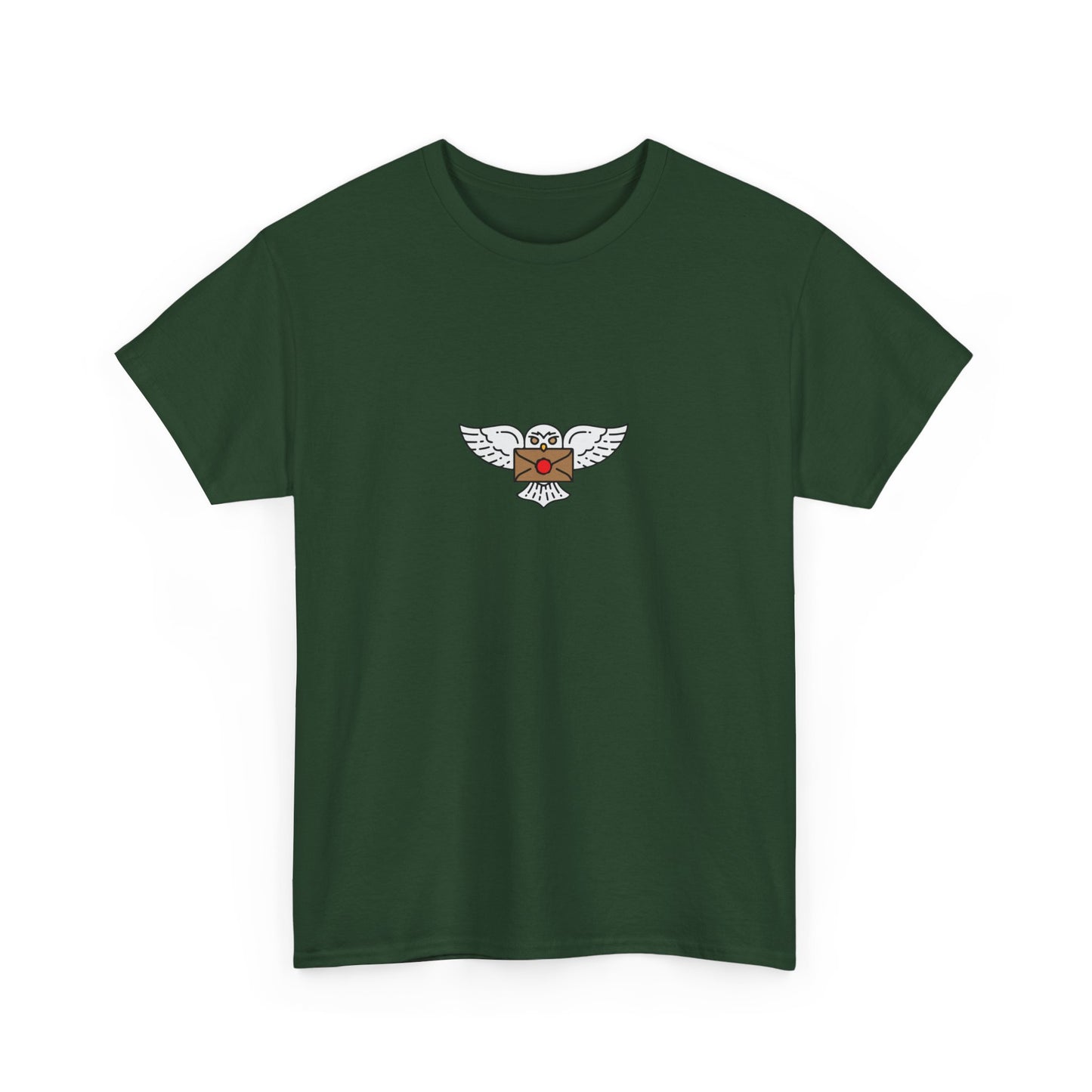 Wizard Academy inspired owl t-shirt, Unisex Heavy Cotton Tee