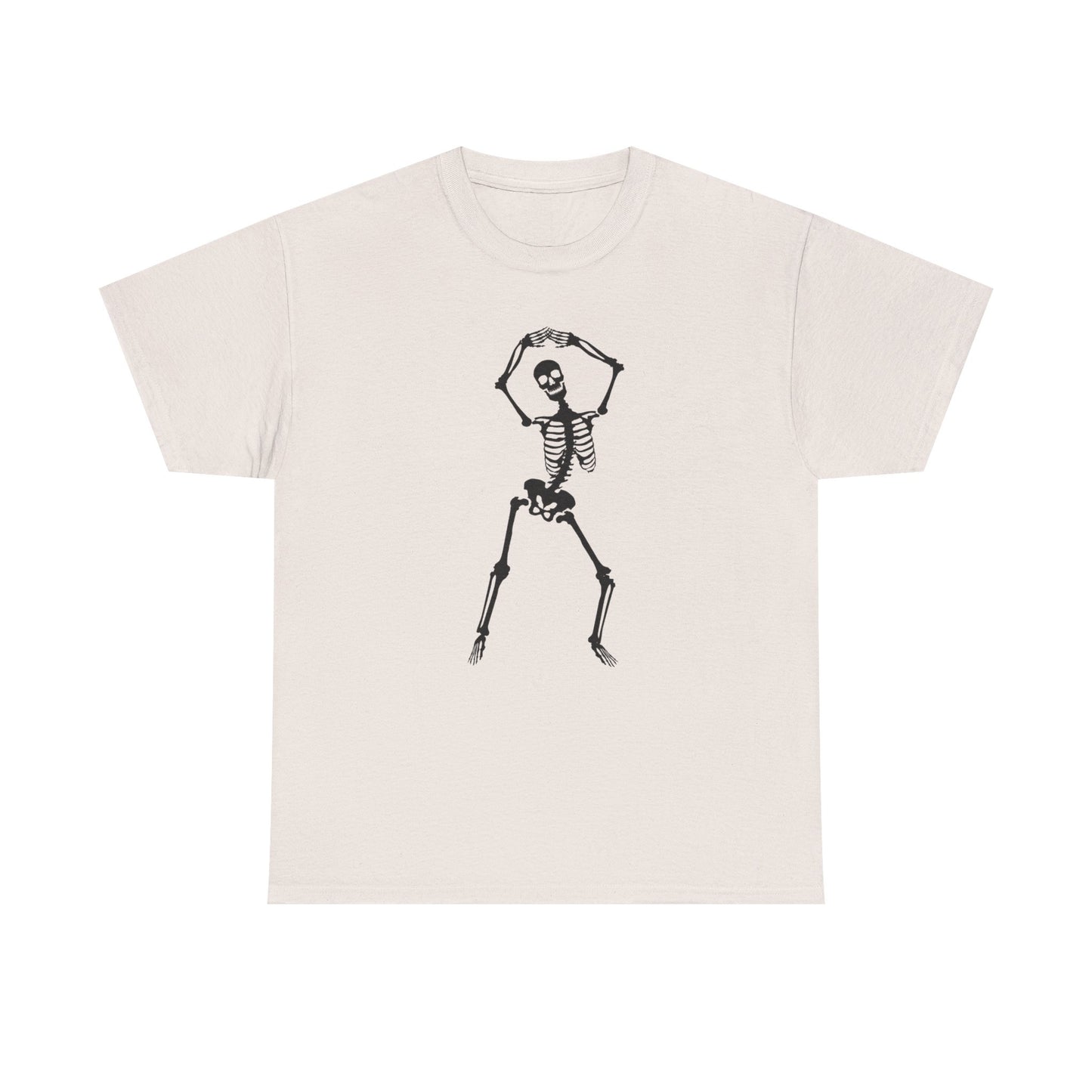 Halloween Skeleton Dancing - Heavy Cotton Tee