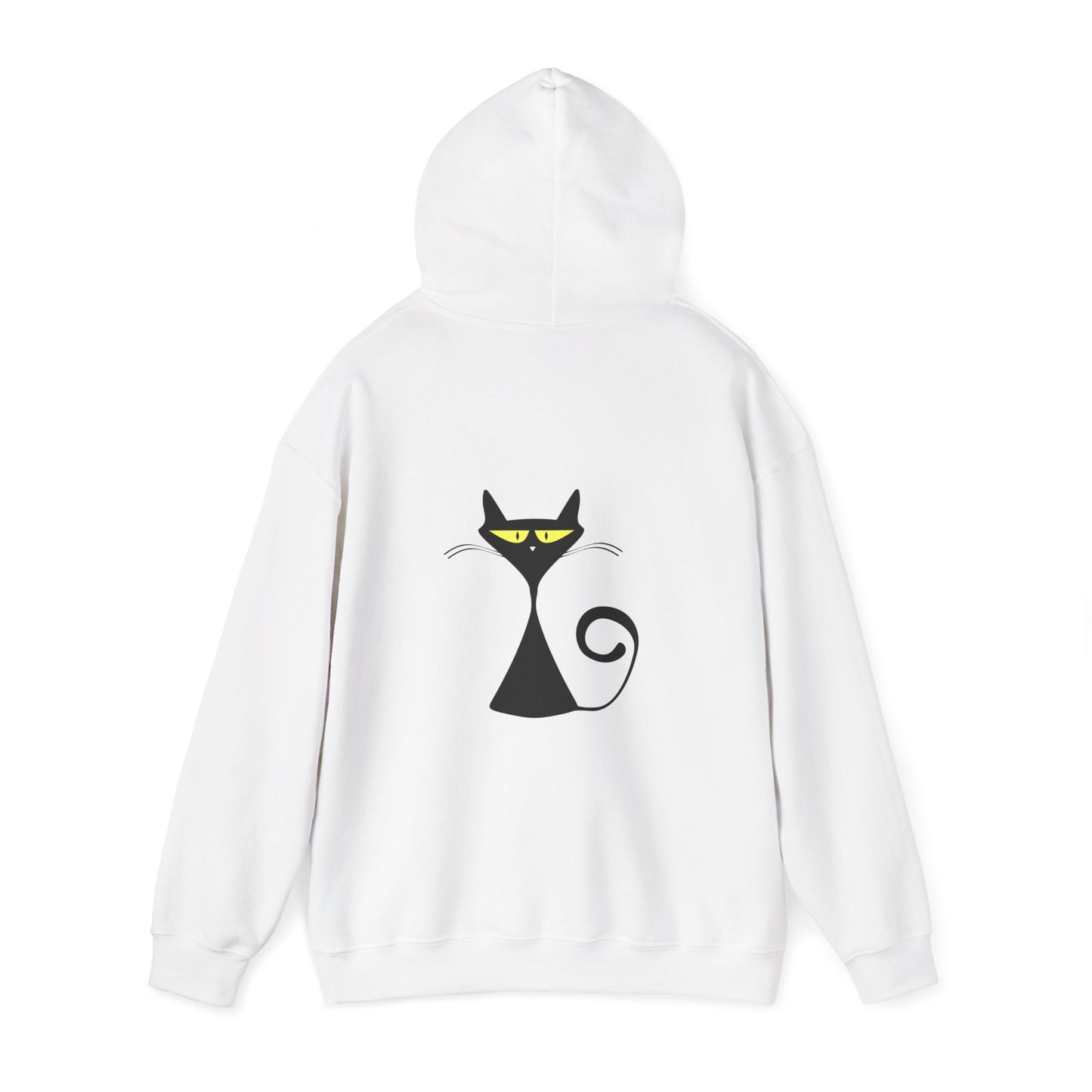Caty - Heavy Hooded Sweatshirt - Cool back side design from Songbird