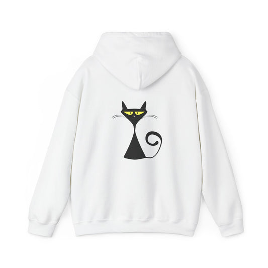 Caty - Heavy Hooded Sweatshirt - Cool back side design from Songbird