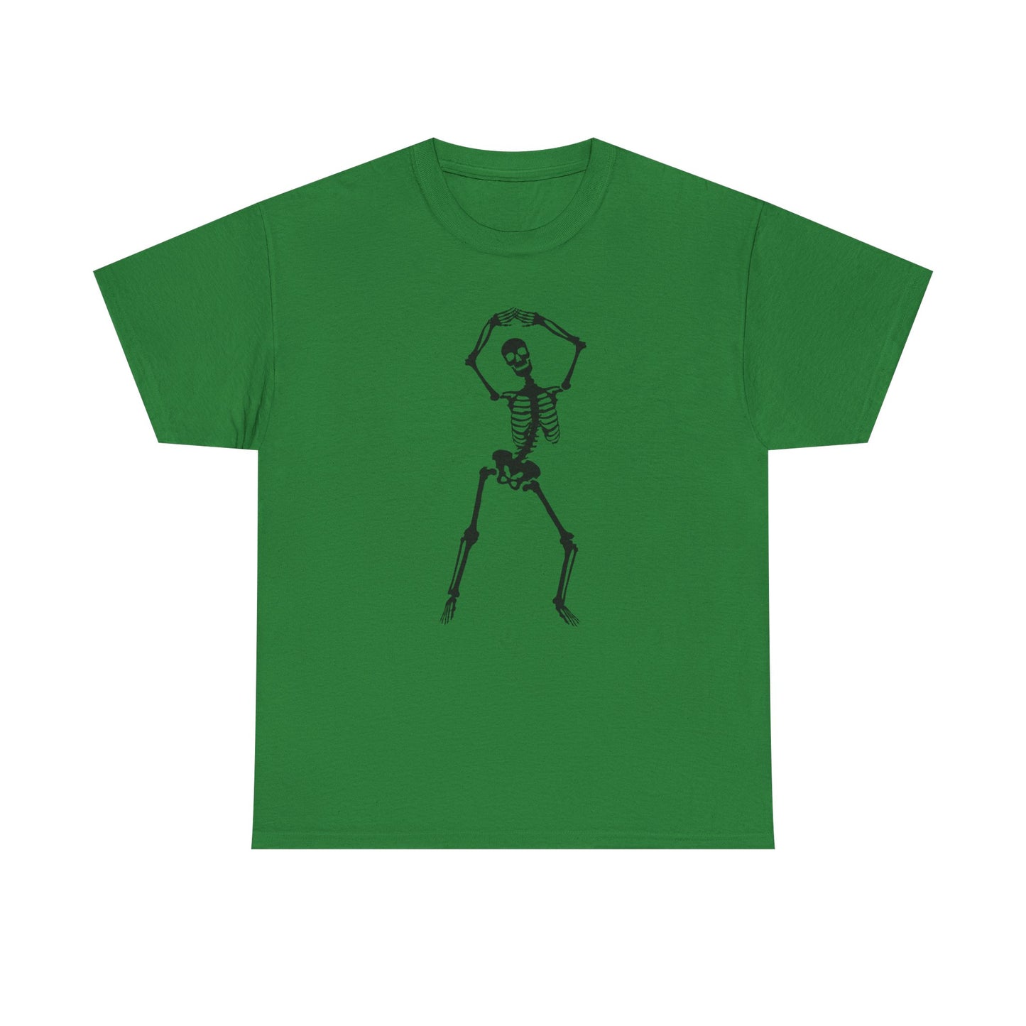 Halloween Skeleton Dancing - Heavy Cotton Tee