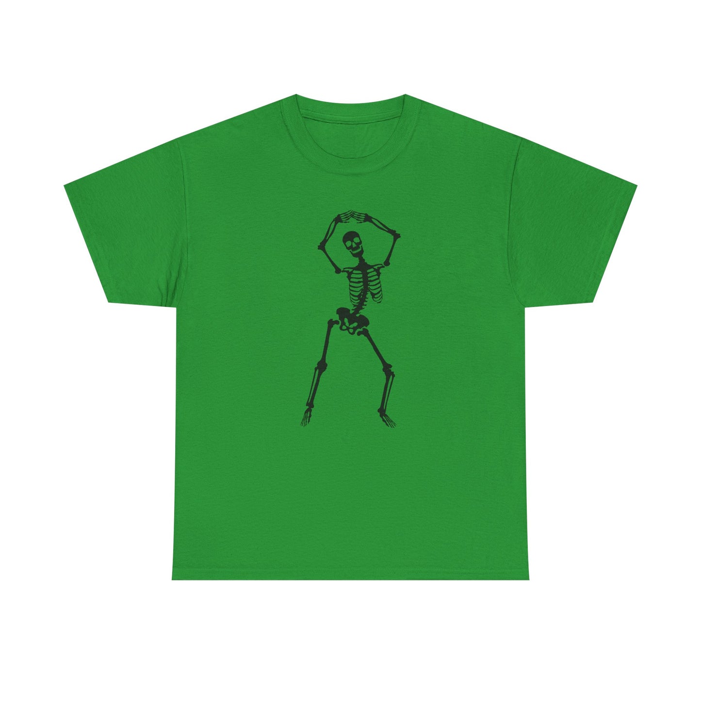 Halloween Skeleton Dancing - Heavy Cotton Tee