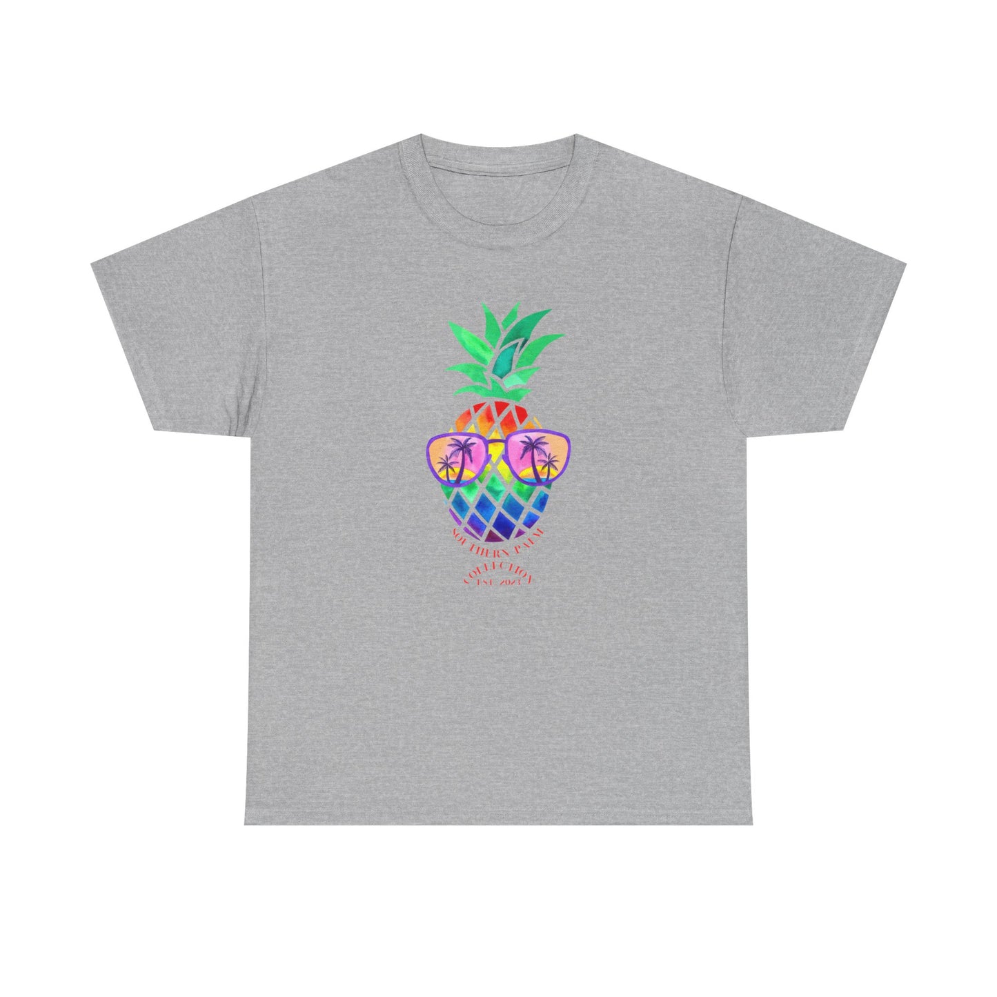 Pineapple head is Beach Ready, Unisex Heavy Cotton Tee