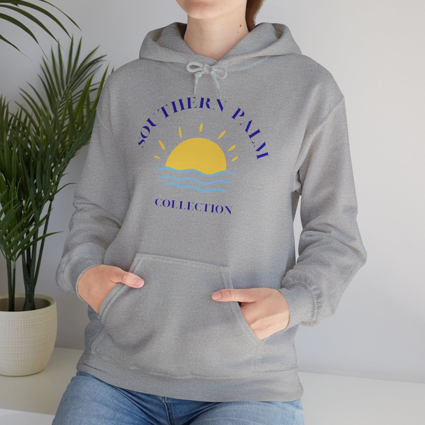 Sunrise or sunset - always better at the beach, toes in the sand, Premium Hooded Sweatshirt