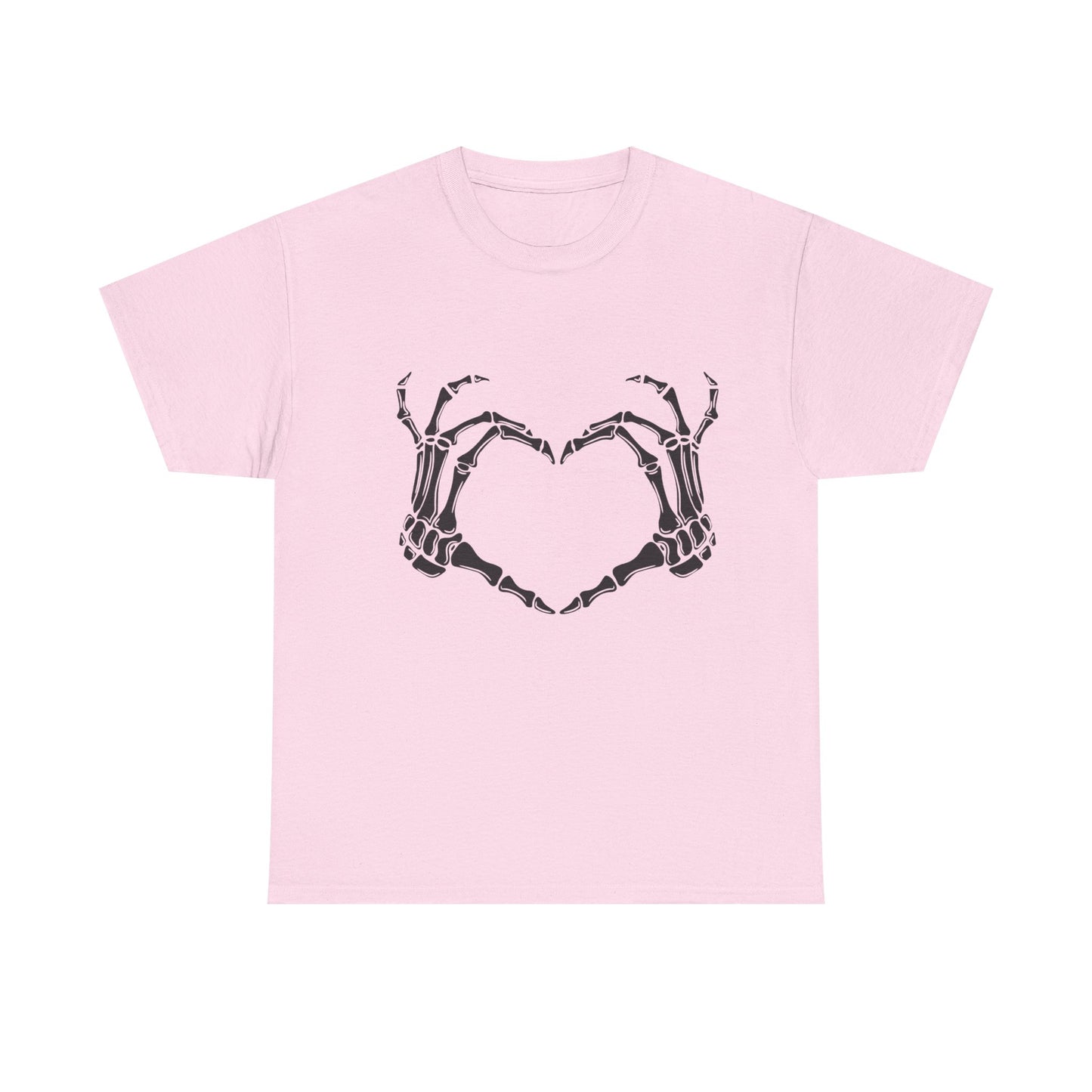 I heart you, Skeleton, Halloween Heavy Cotton Tee