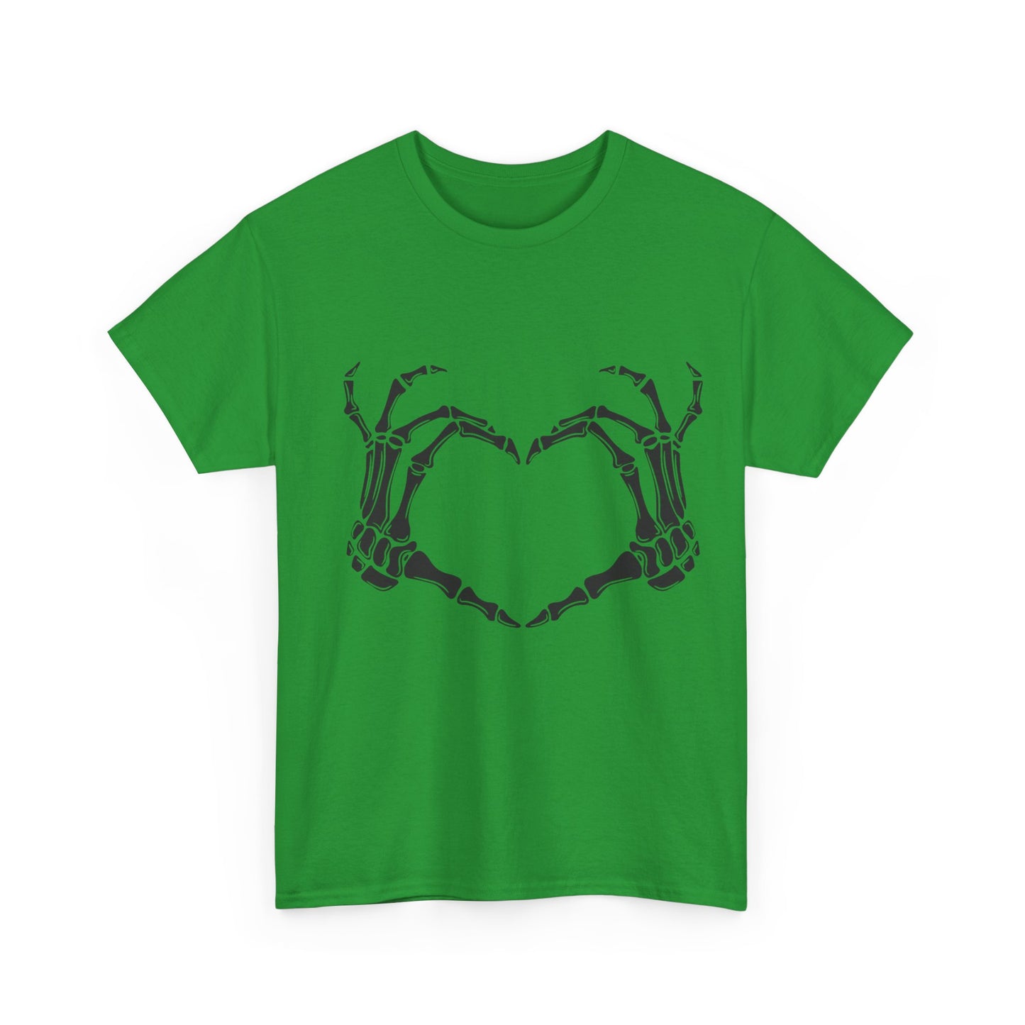 I heart you, Skeleton, Halloween Heavy Cotton Tee
