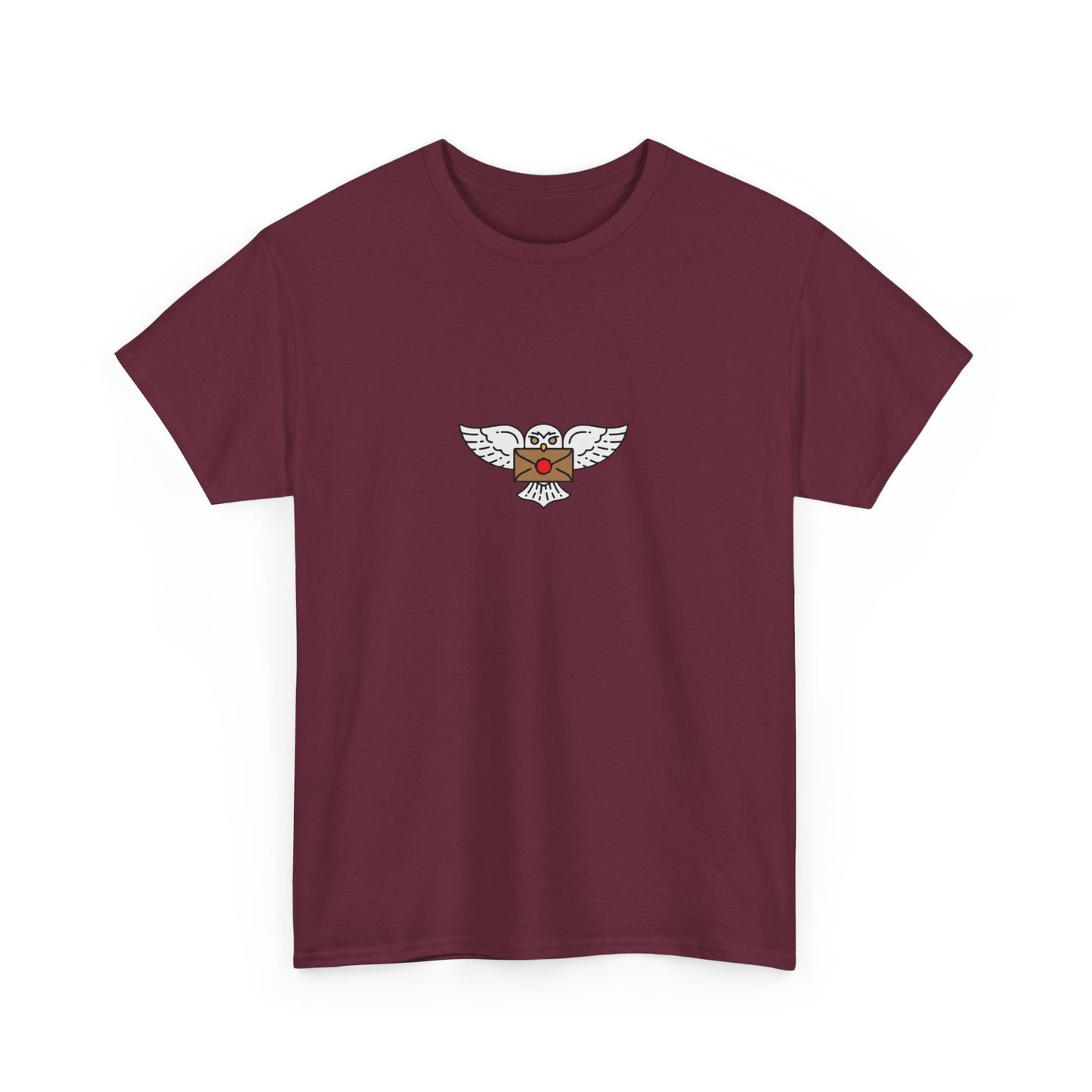 Wizard Academy inspired owl t-shirt, Unisex Heavy Cotton Tee
