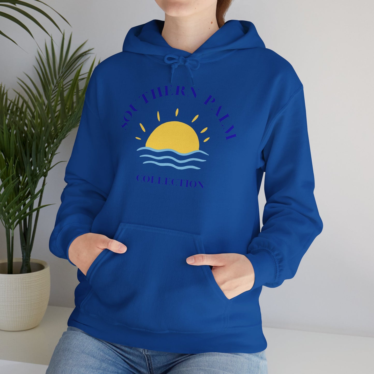 Sunrise or sunset - always better at the beach, toes in the sand, Premium Hooded Sweatshirt