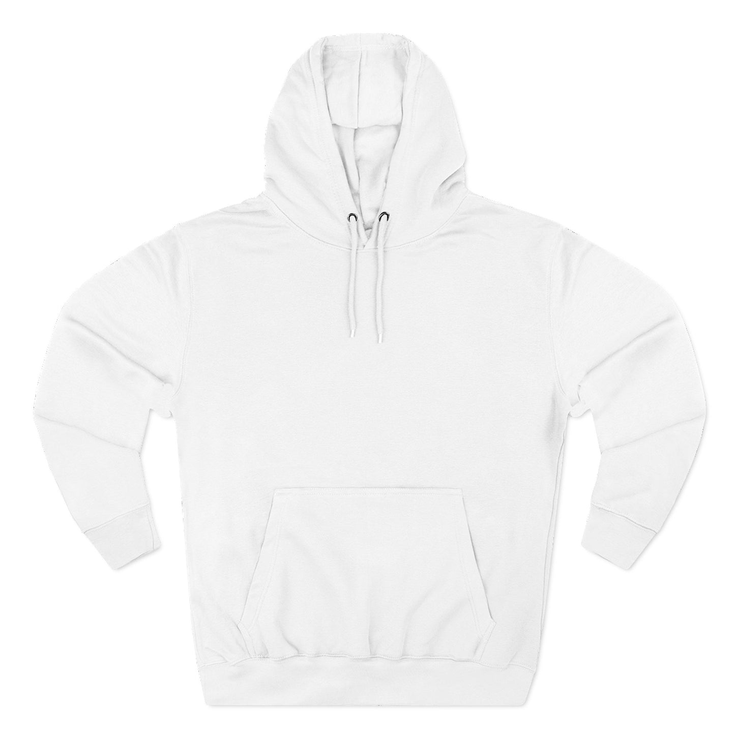 Fleece Hoodie - Fluer De Lis Back Graphic Unisex Pullover