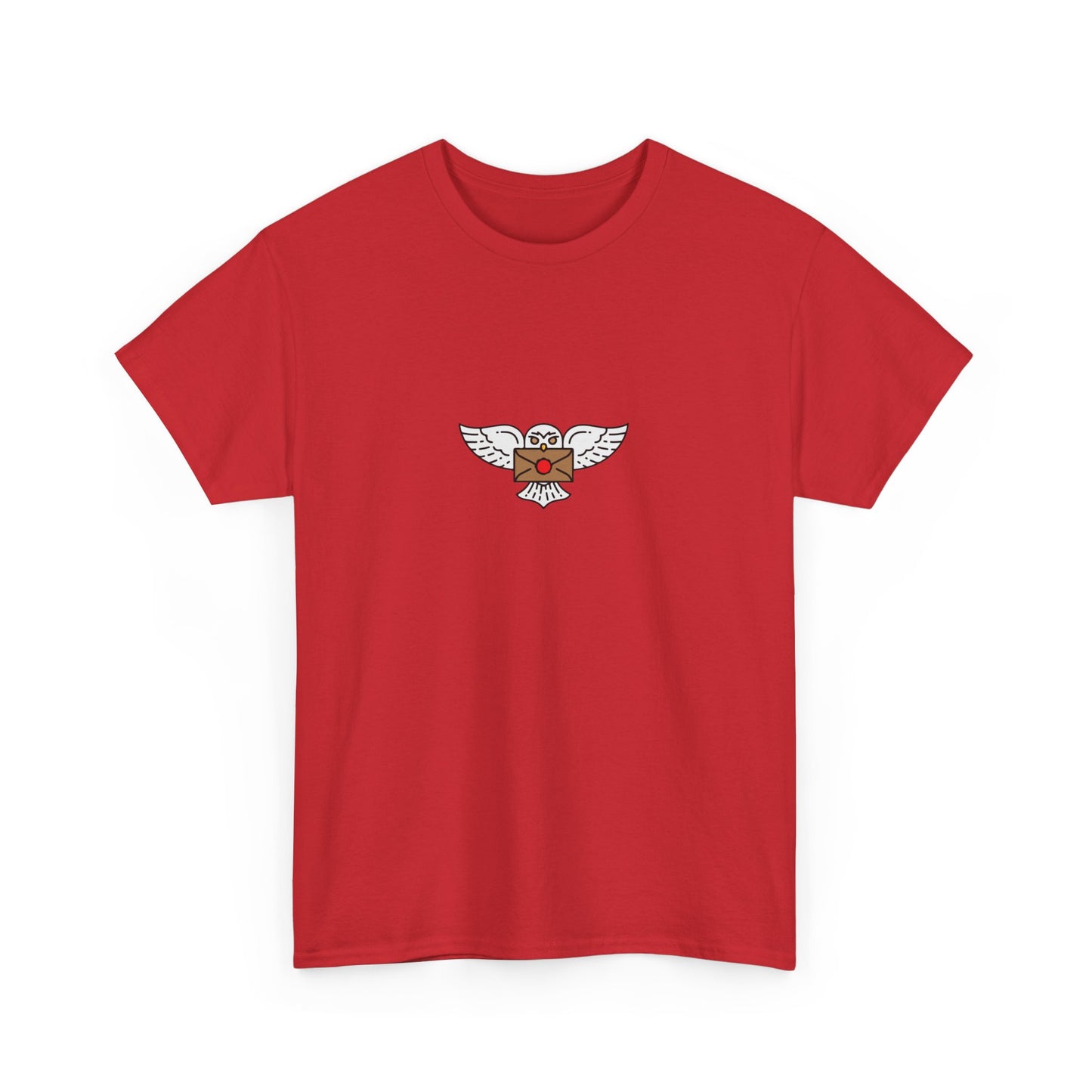Wizard Academy inspired owl t-shirt, Unisex Heavy Cotton Tee