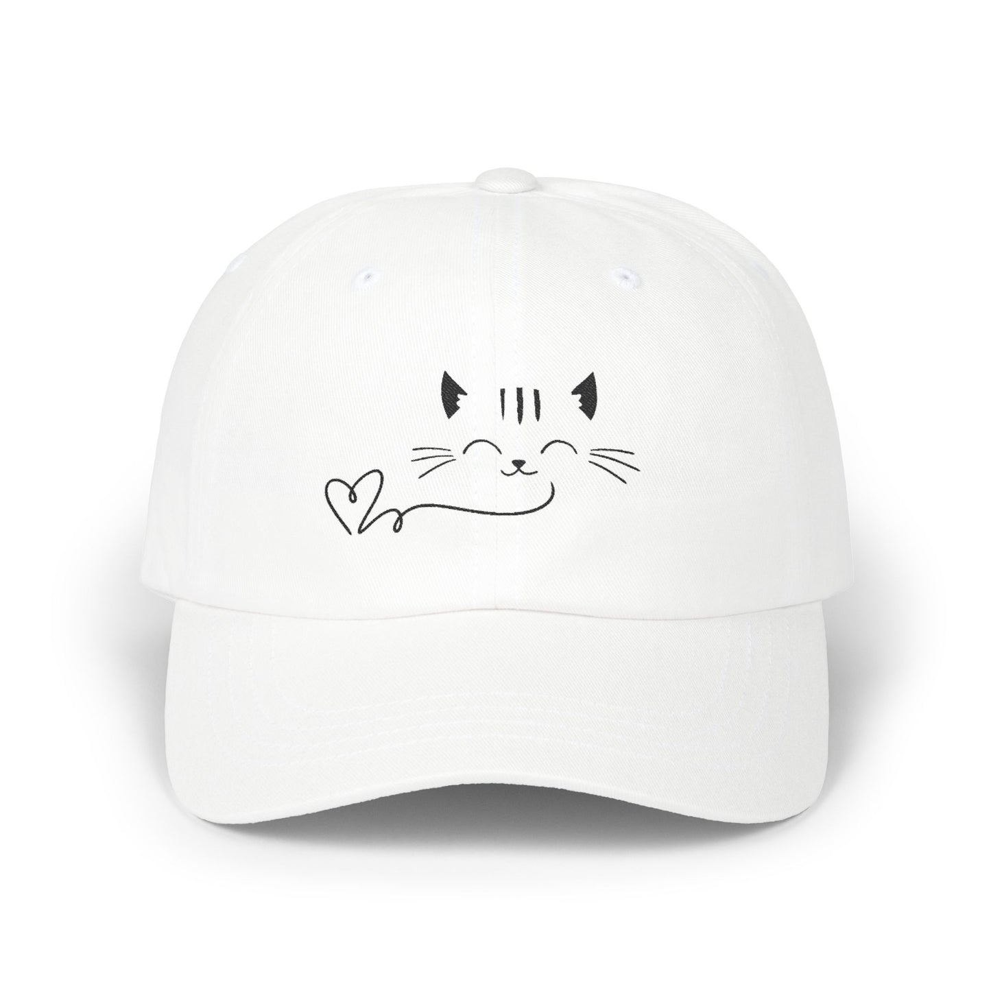 Adorable Cat Dad Cap, Custom Animal Hat, Gift for Cat Lovers, Cute Casual Cap, Everyday Fashion Accessory