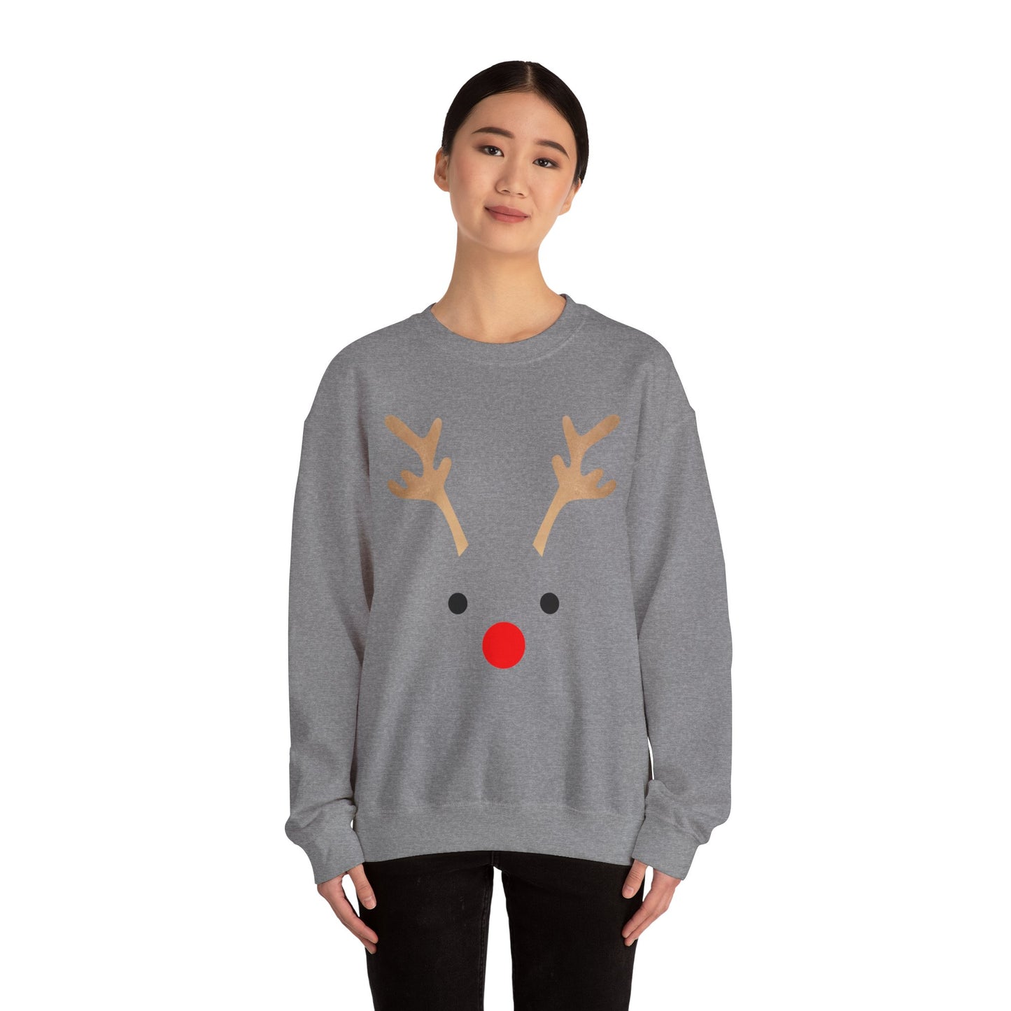 Rudolph Rides again, Unisex Heavy Blend™ Crewneck Sweatshirt