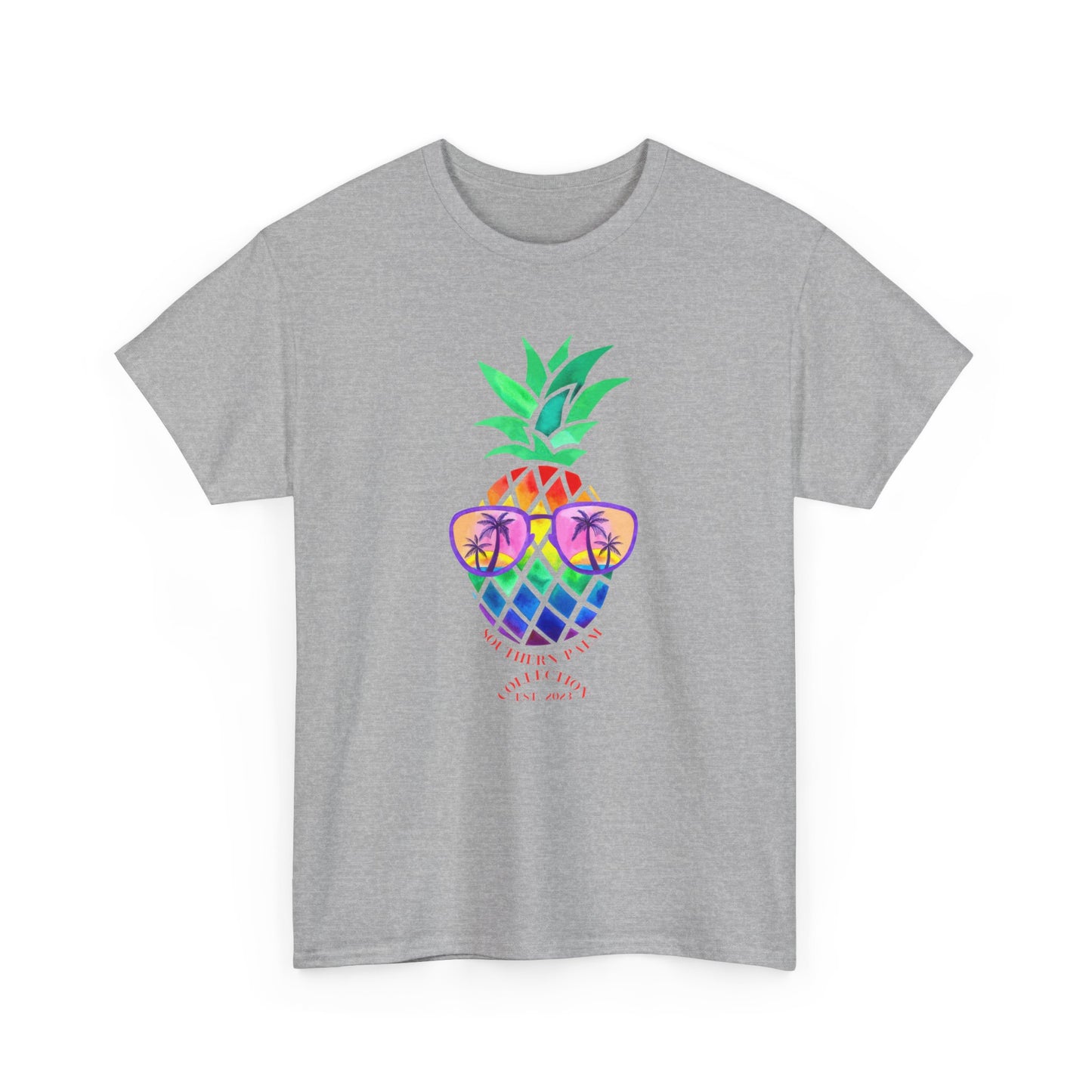 Pineapple head is Beach Ready, Unisex Heavy Cotton Tee