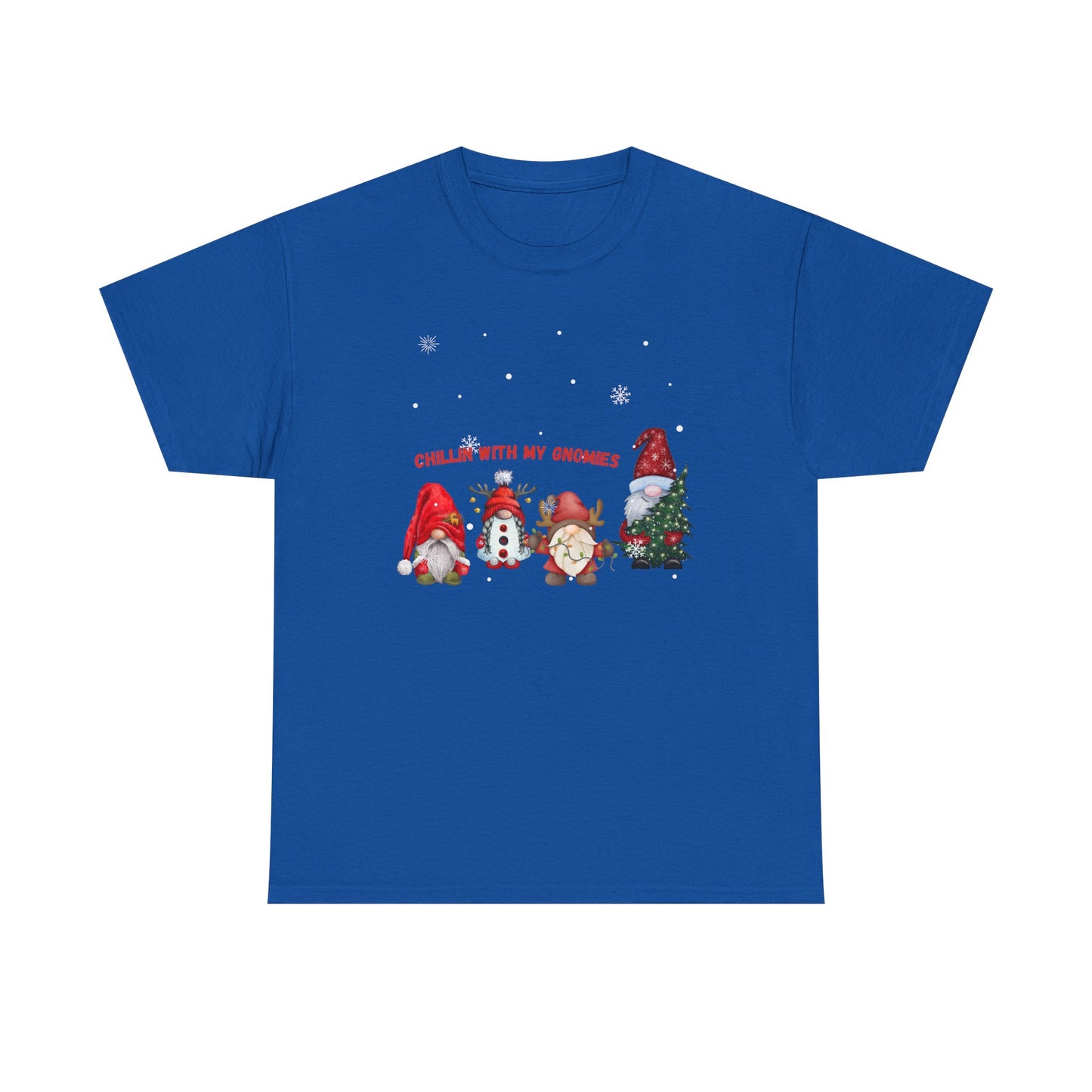 Christmas Gnomes T-shirt, Perfect Gift, Unisex Heavy Cotton Tee