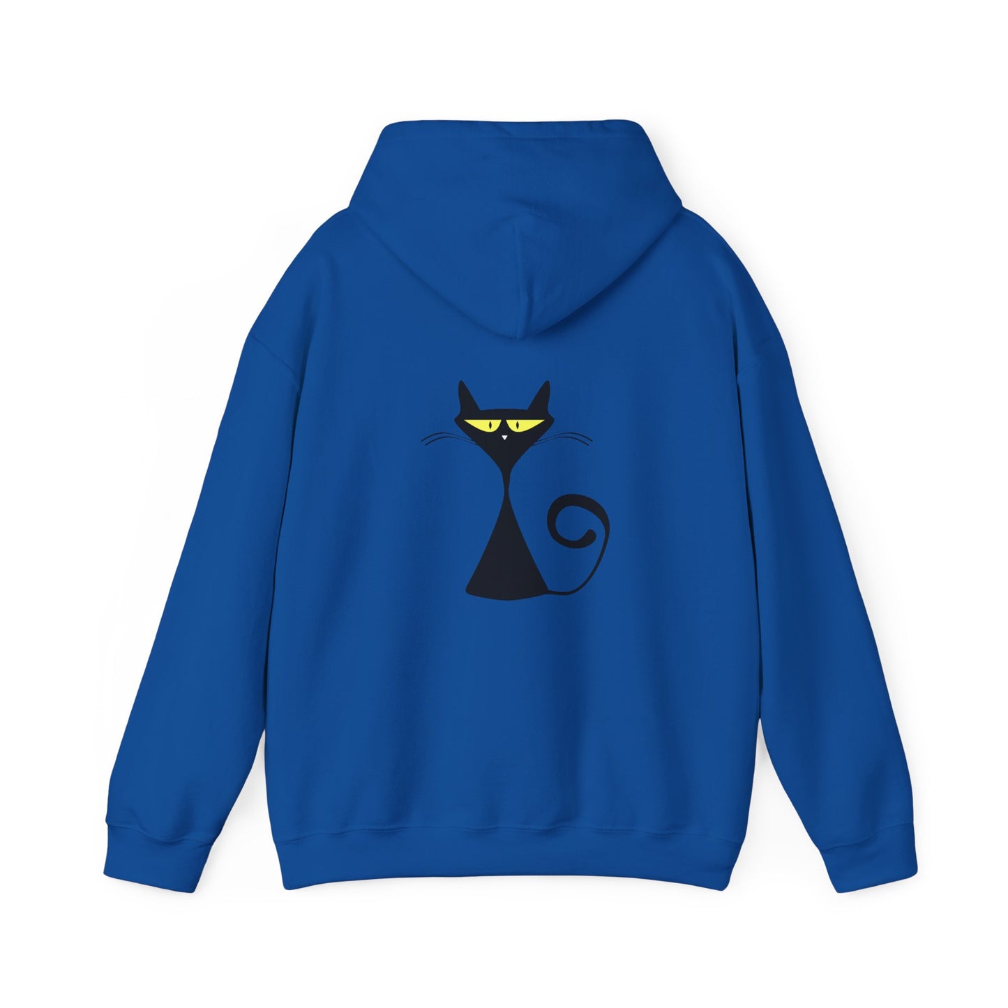 Caty - Heavy Hooded Sweatshirt - Cool back side design from Songbird