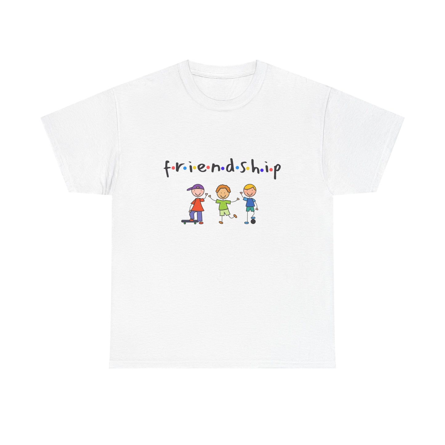 Friendship - Frontside graphic - Unisex Heavy Cotton Tee