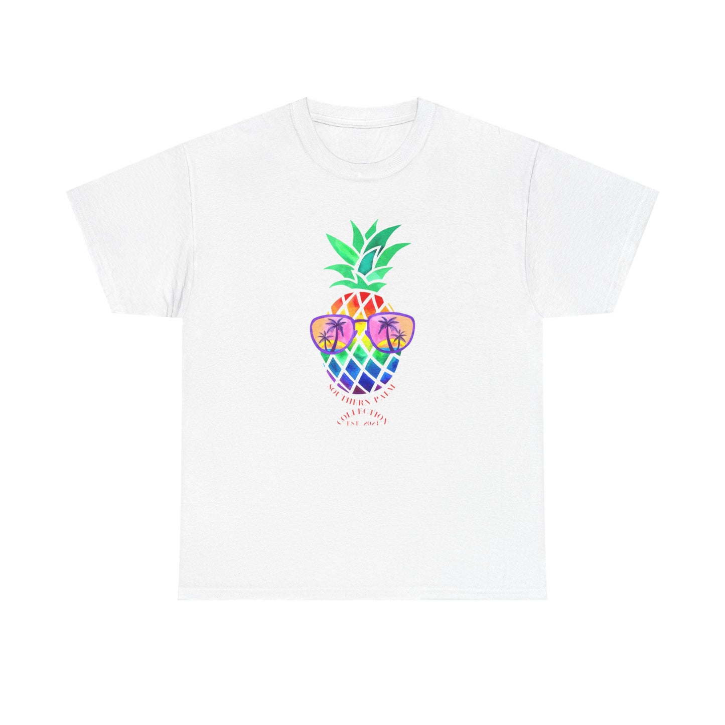 Pineapple head is Beach Ready, Unisex Heavy Cotton Tee