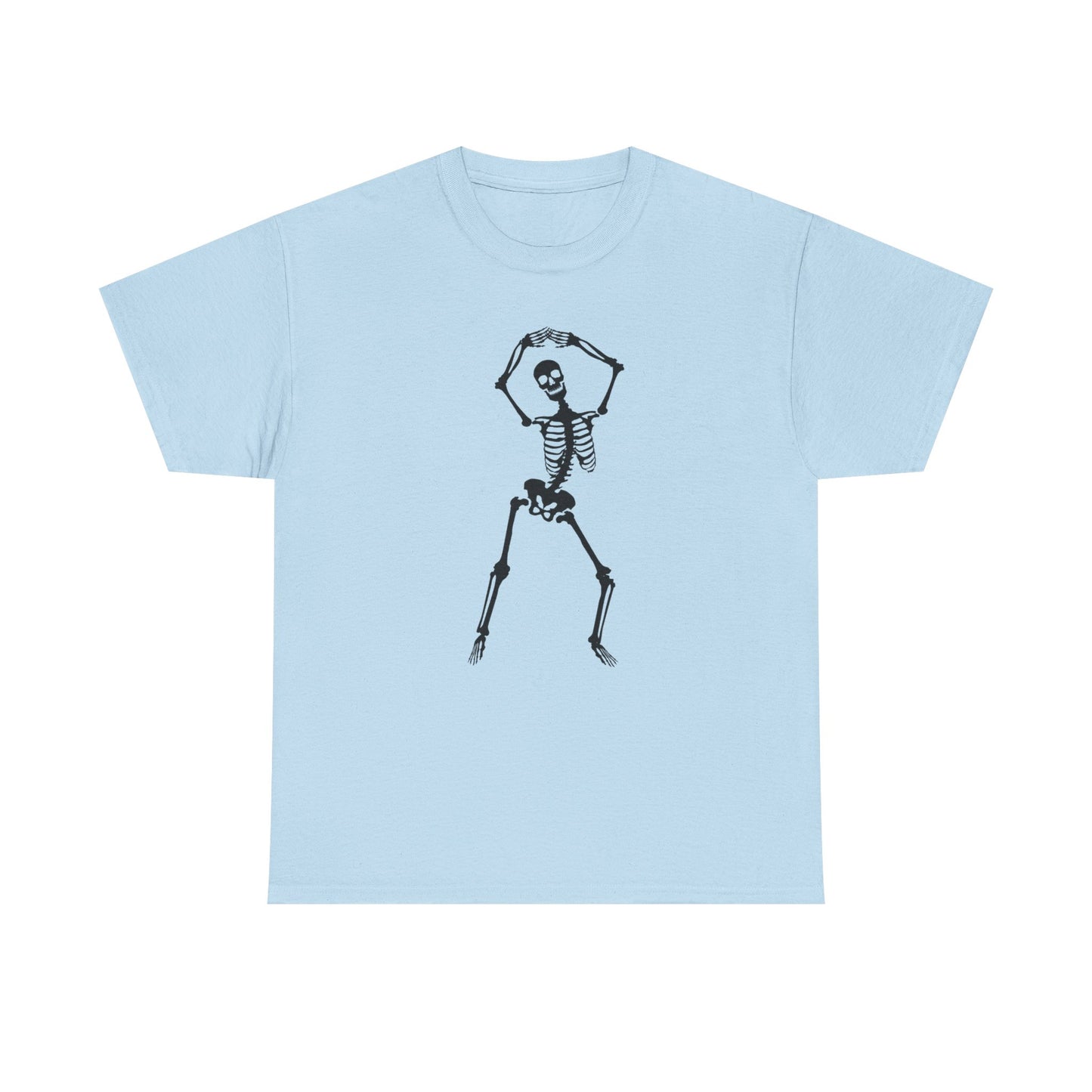 Halloween Skeleton Dancing - Heavy Cotton Tee