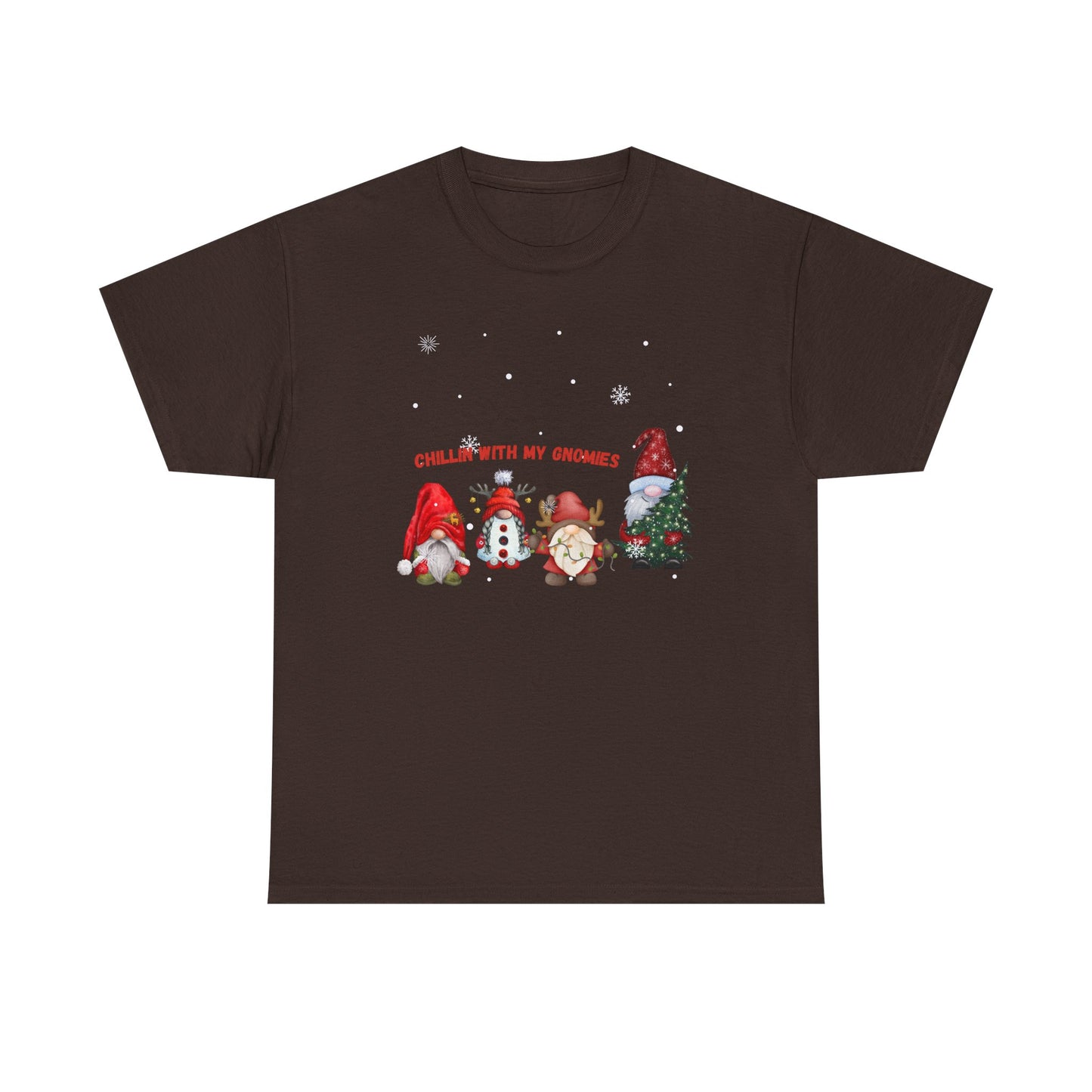 Christmas Gnomes T-shirt, Perfect Gift, Unisex Heavy Cotton Tee