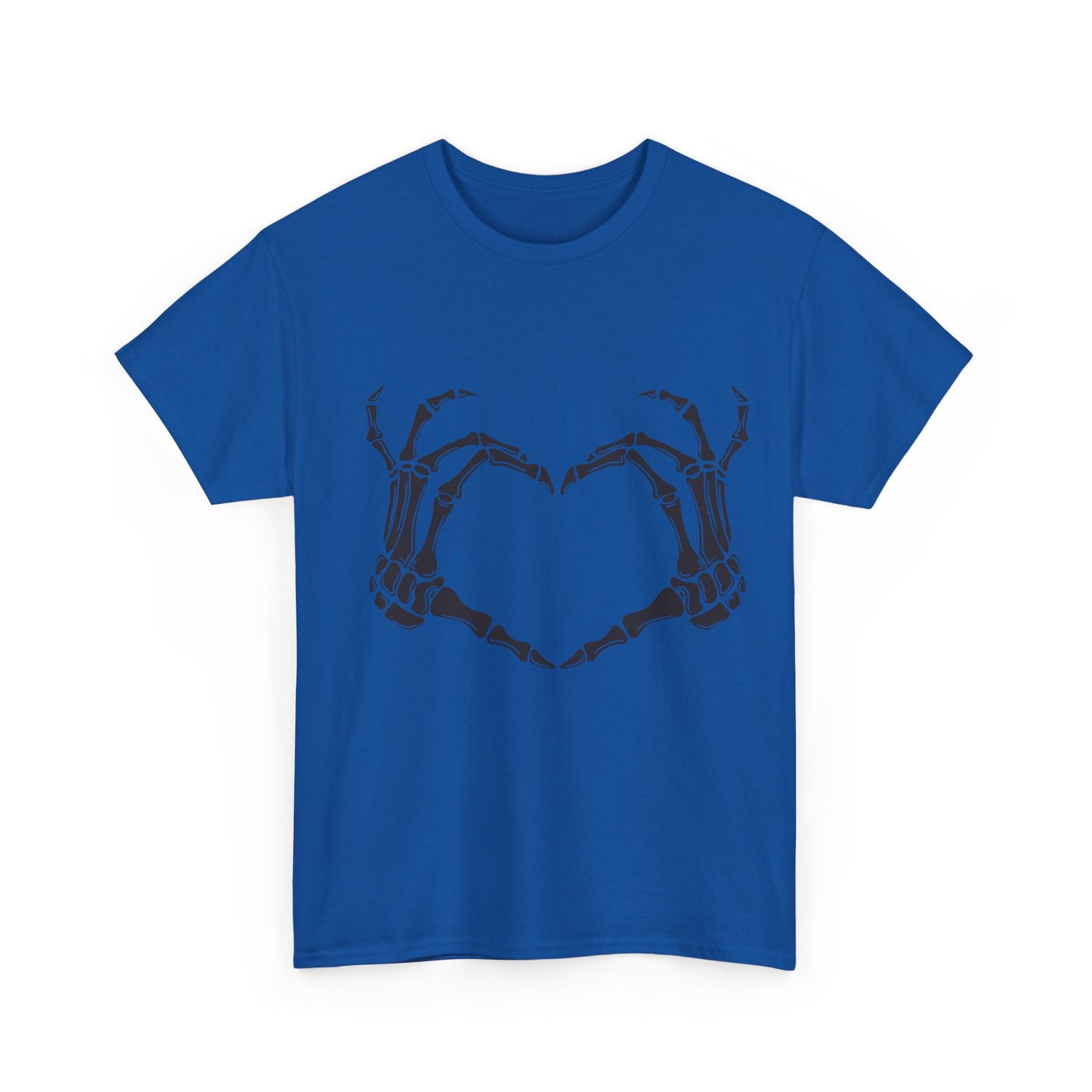 I heart you, Skeleton, Halloween Heavy Cotton Tee