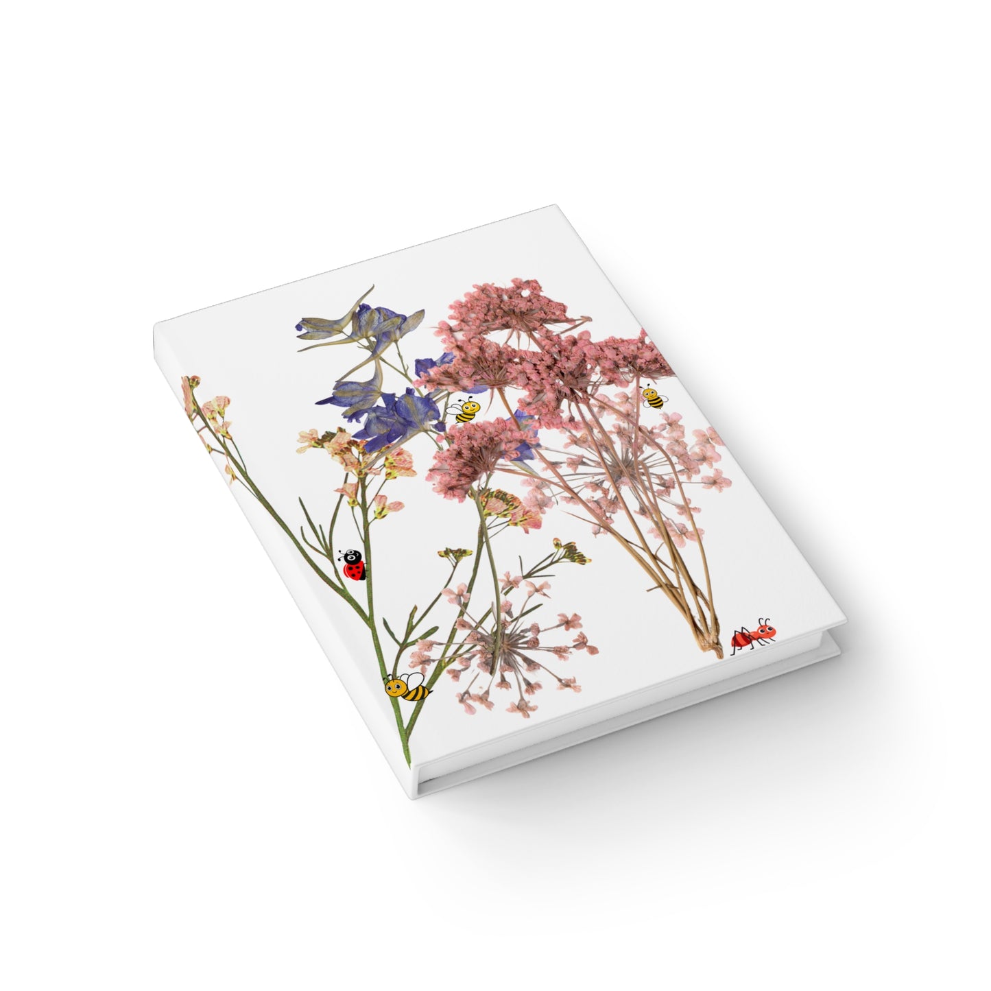 Colorful Bee Journal - Ruled Line Notebook, Dream Journal, Gift for Writers, Bee Lovers, Nature Inspired Stationery
