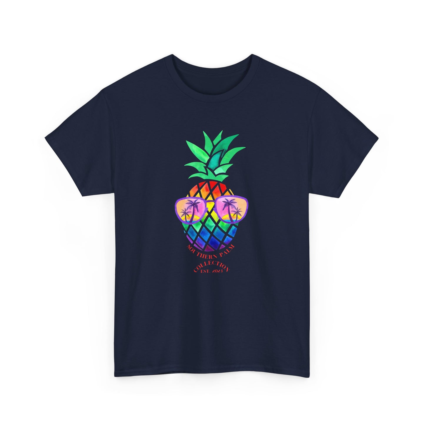 Pineapple head is Beach Ready, Unisex Heavy Cotton Tee