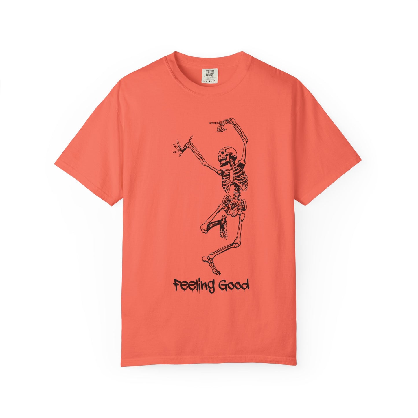 Halloween, Skeleton, Feelin good, Comfort Colors,  Garment-Dyed T-shirt