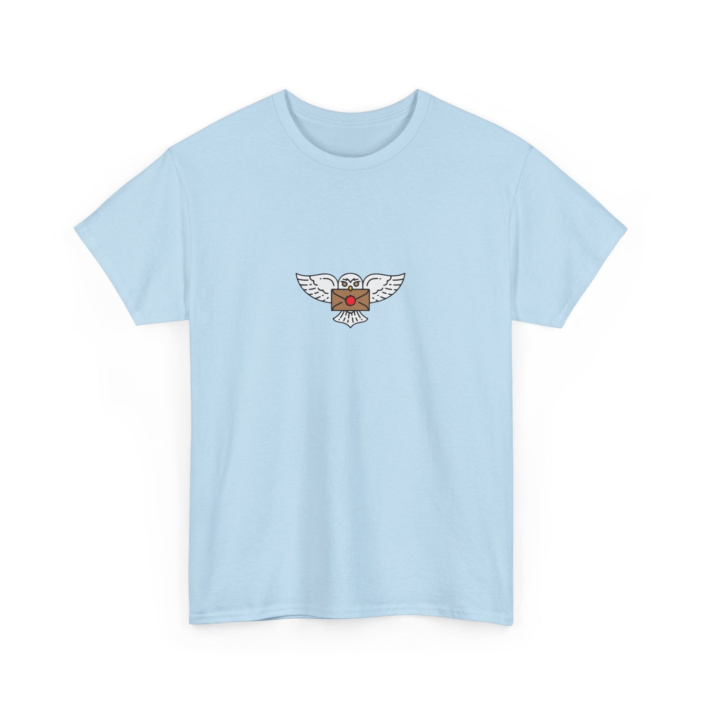 Wizard Academy inspired owl t-shirt, Unisex Heavy Cotton Tee