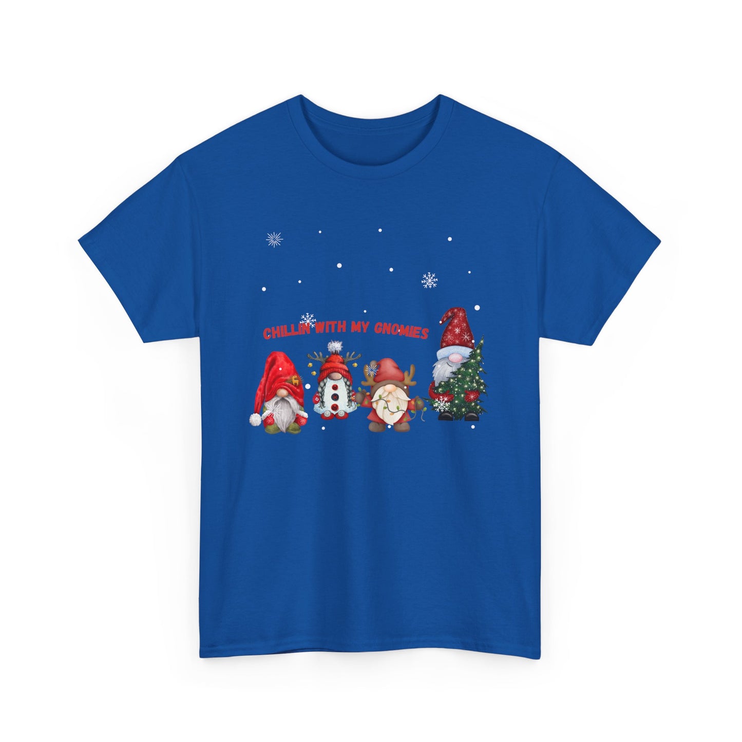 Christmas Gnomes T-shirt, Perfect Gift, Unisex Heavy Cotton Tee