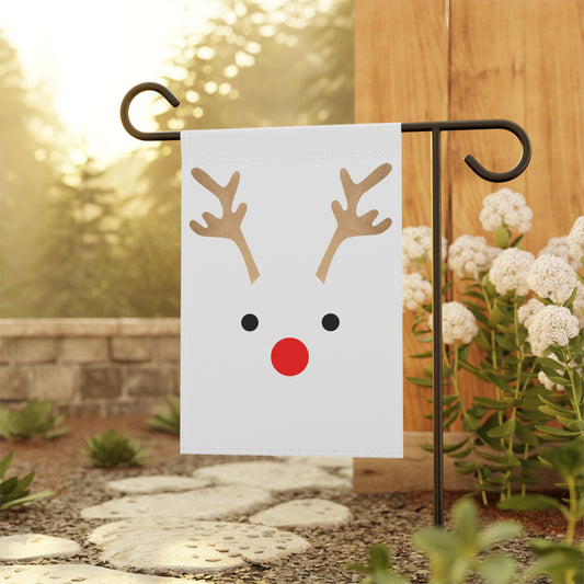 Garden Banner - Rudolph Design for Holiday Decoration