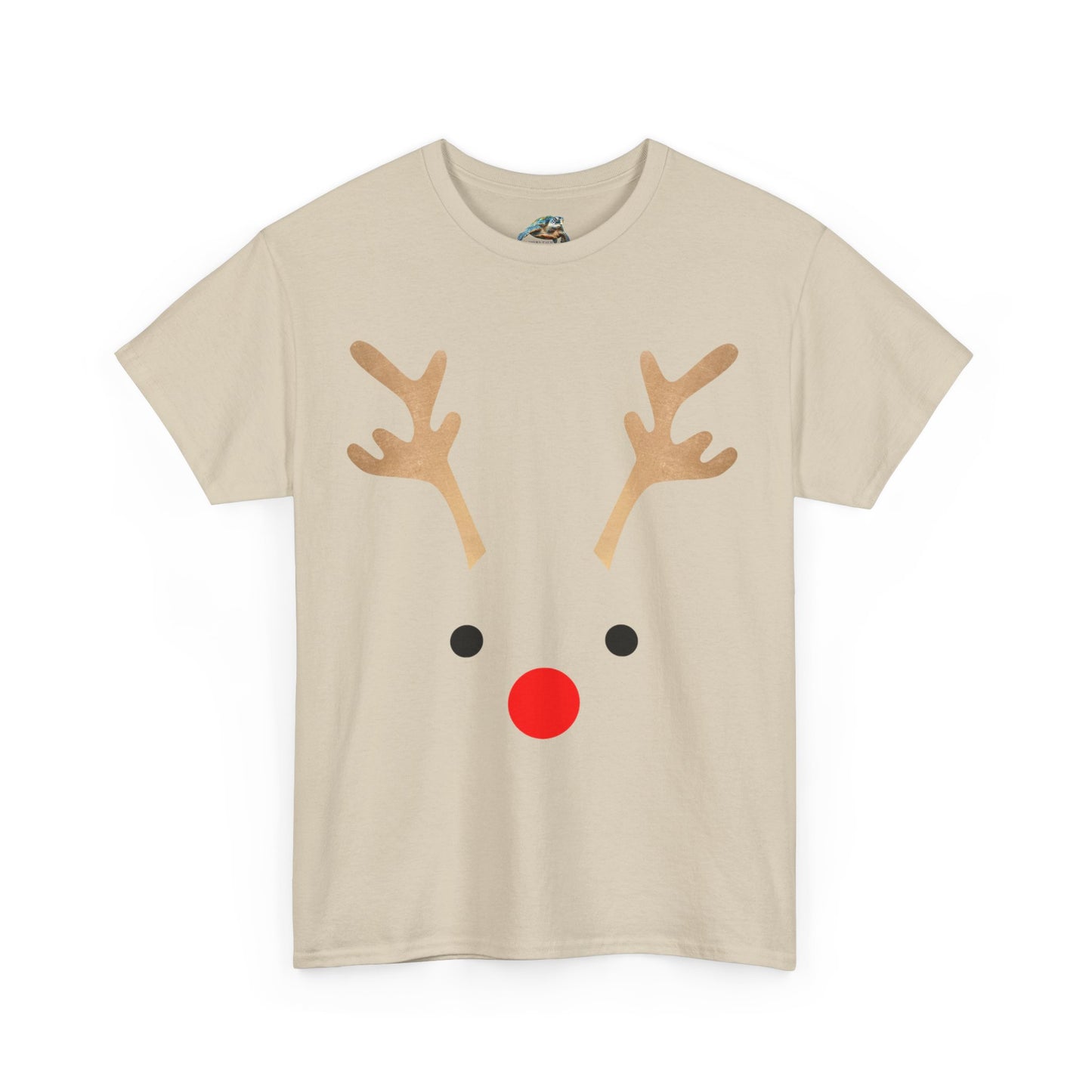 Rudolph Christmas T-Shirt | Perfect Holiday Gift | Adult Unisex Heavy Cotton Tee