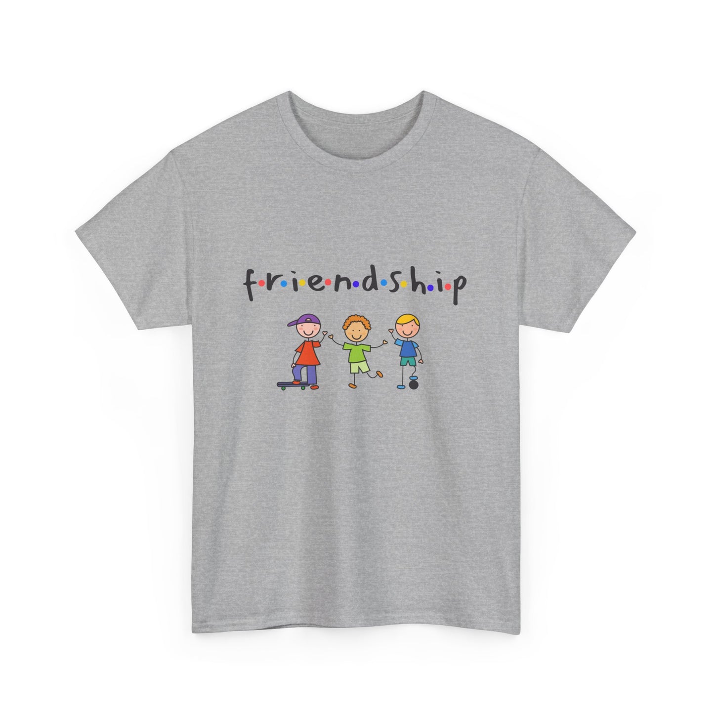 Friendship - Frontside graphic - Unisex Heavy Cotton Tee