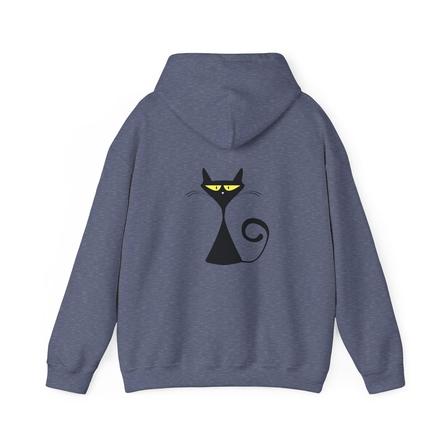 Caty - Heavy Hooded Sweatshirt - Cool back side design from Songbird