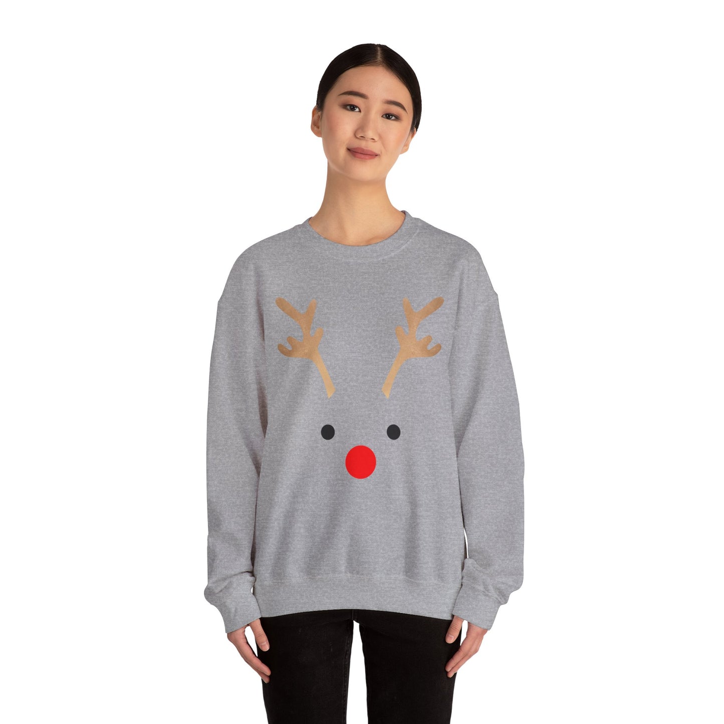 Rudolph Rides again, Unisex Heavy Blend™ Crewneck Sweatshirt