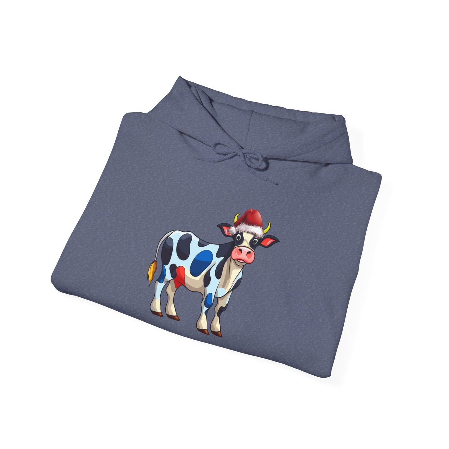 Holy Cow Christmas Hoodie, Unisex Hooded Sweatshirt