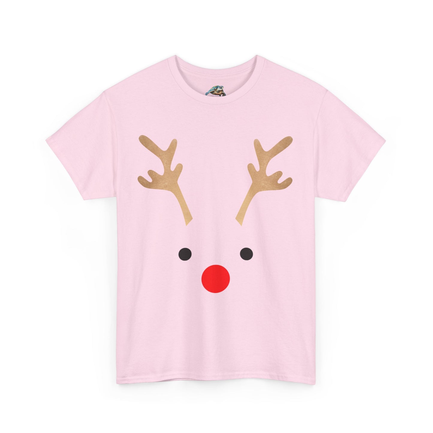 Rudolph Christmas T-Shirt | Perfect Holiday Gift | Adult Unisex Heavy Cotton Tee