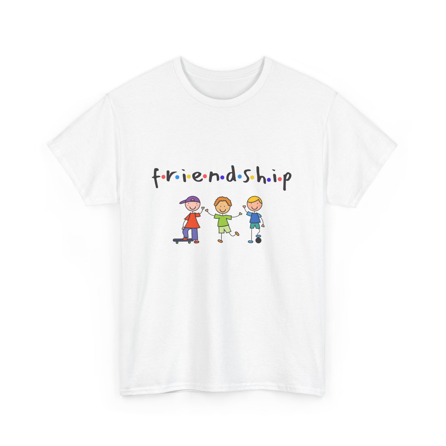 Friendship - Frontside graphic - Unisex Heavy Cotton Tee