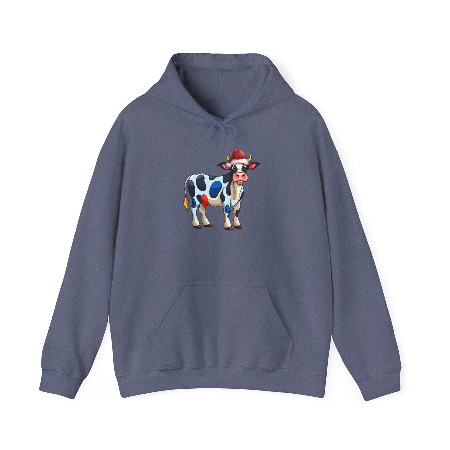 Holy Cow Christmas Hoodie, Unisex Hooded Sweatshirt
