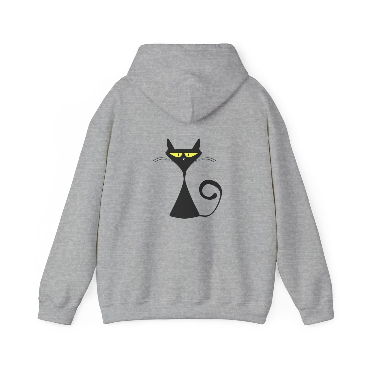Caty - Heavy Hooded Sweatshirt - Cool back side design from Songbird