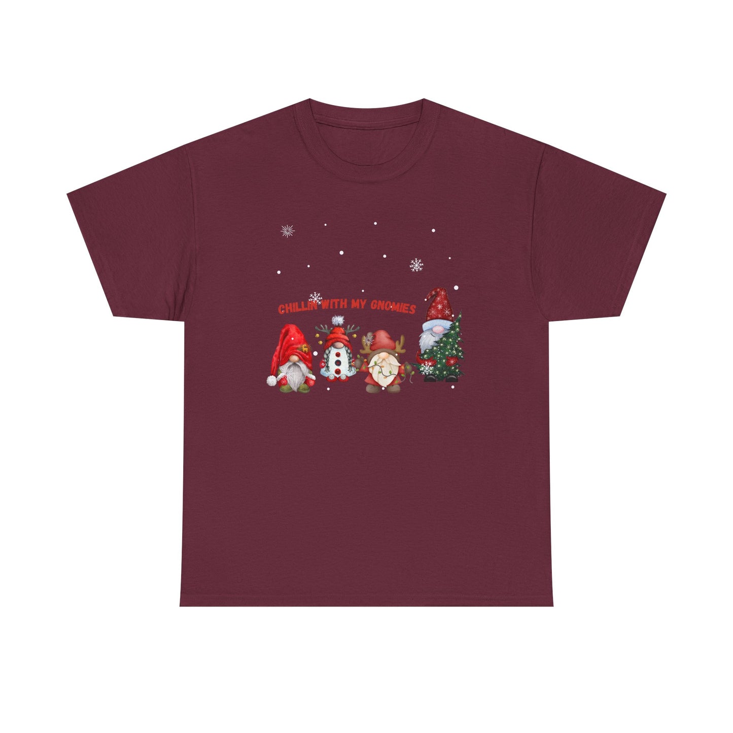 Christmas Gnomes T-shirt, Perfect Gift, Unisex Heavy Cotton Tee
