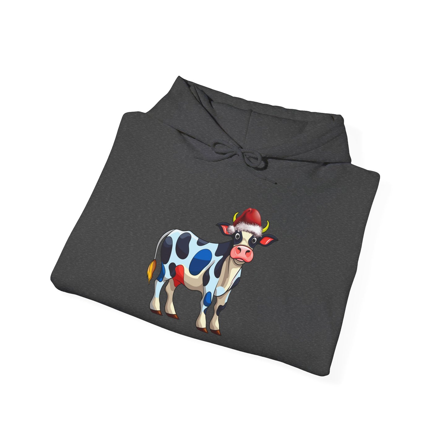 Holy Cow Christmas Hoodie, Unisex Hooded Sweatshirt