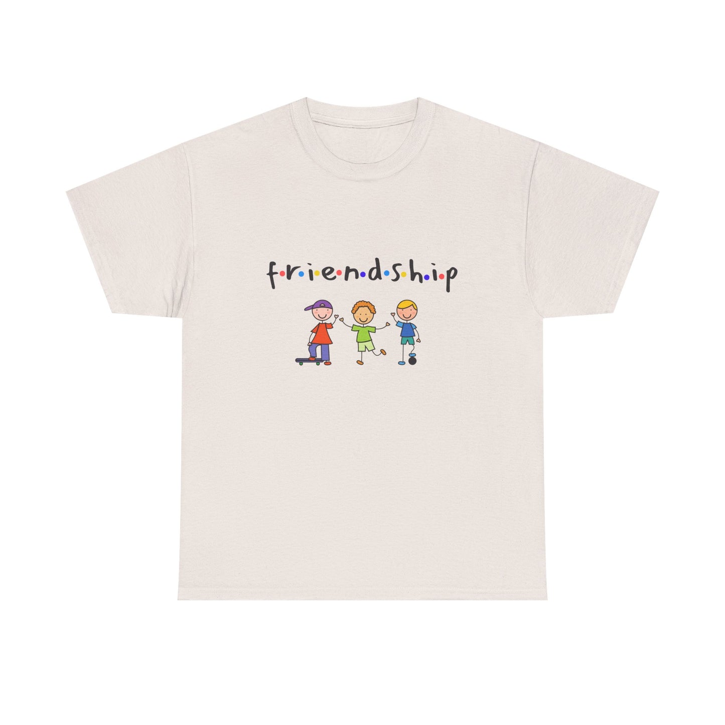 Friendship - Frontside graphic - Unisex Heavy Cotton Tee