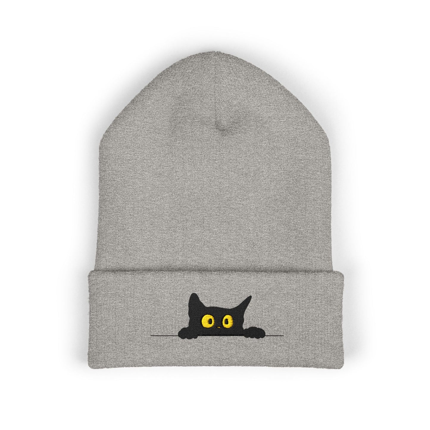 Cozy Cat Embroidered Beanie | Classic Cuffed Hat for Cat Lovers, Cute Winter Wear, Gift for Pet Owners, Halloween Accessory, Trendy [...]