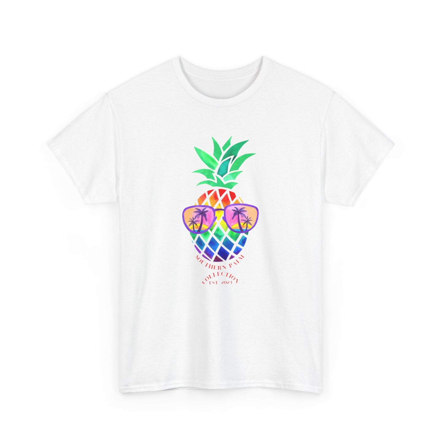 Pineapple head is Beach Ready, Unisex Heavy Cotton Tee