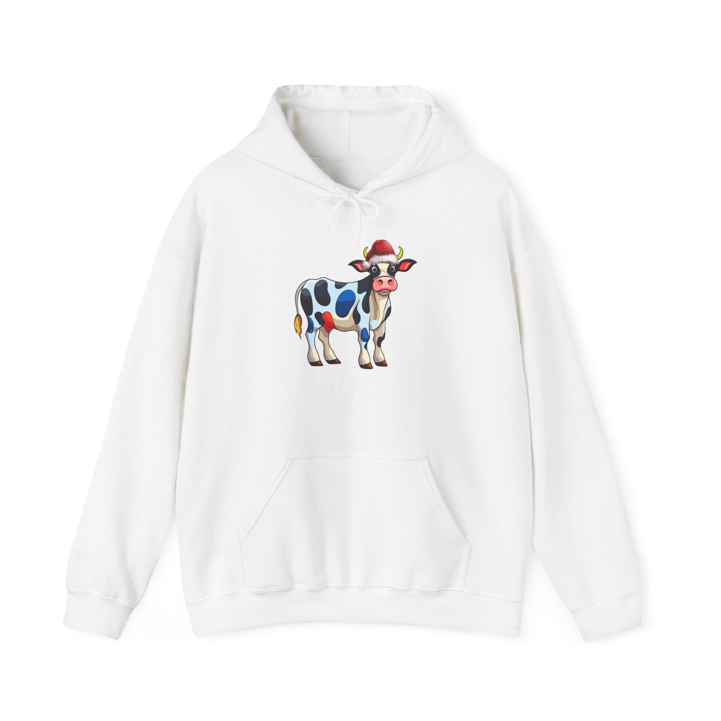Holy Cow Christmas Hoodie, Unisex Hooded Sweatshirt